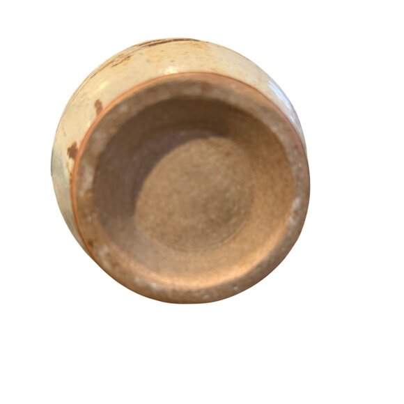 Handcrafted Ceramic Vase With Nature-Inspired Design Earthy Tones Rustic Decorat - Picture 13 of 15